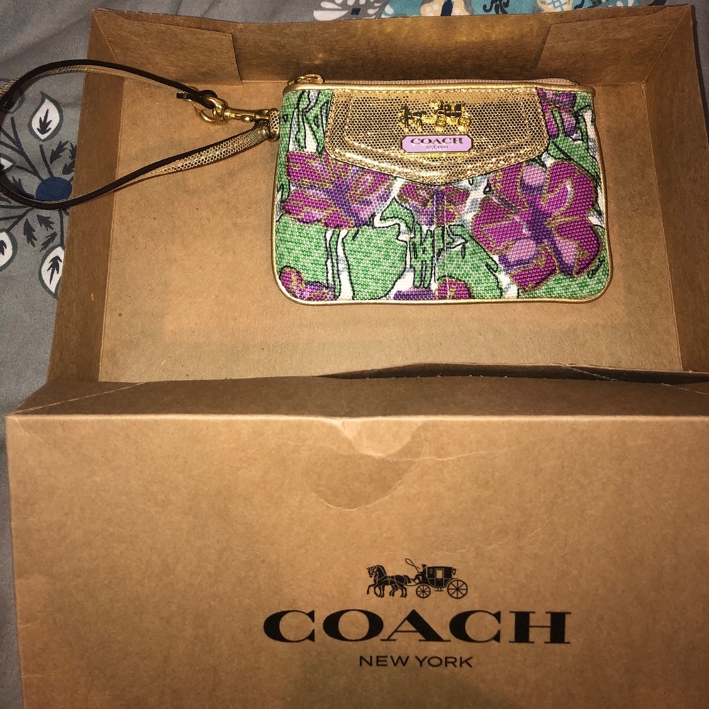 Coach Wrist Purse